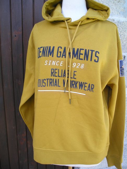 sweat capuche imprimé sénior